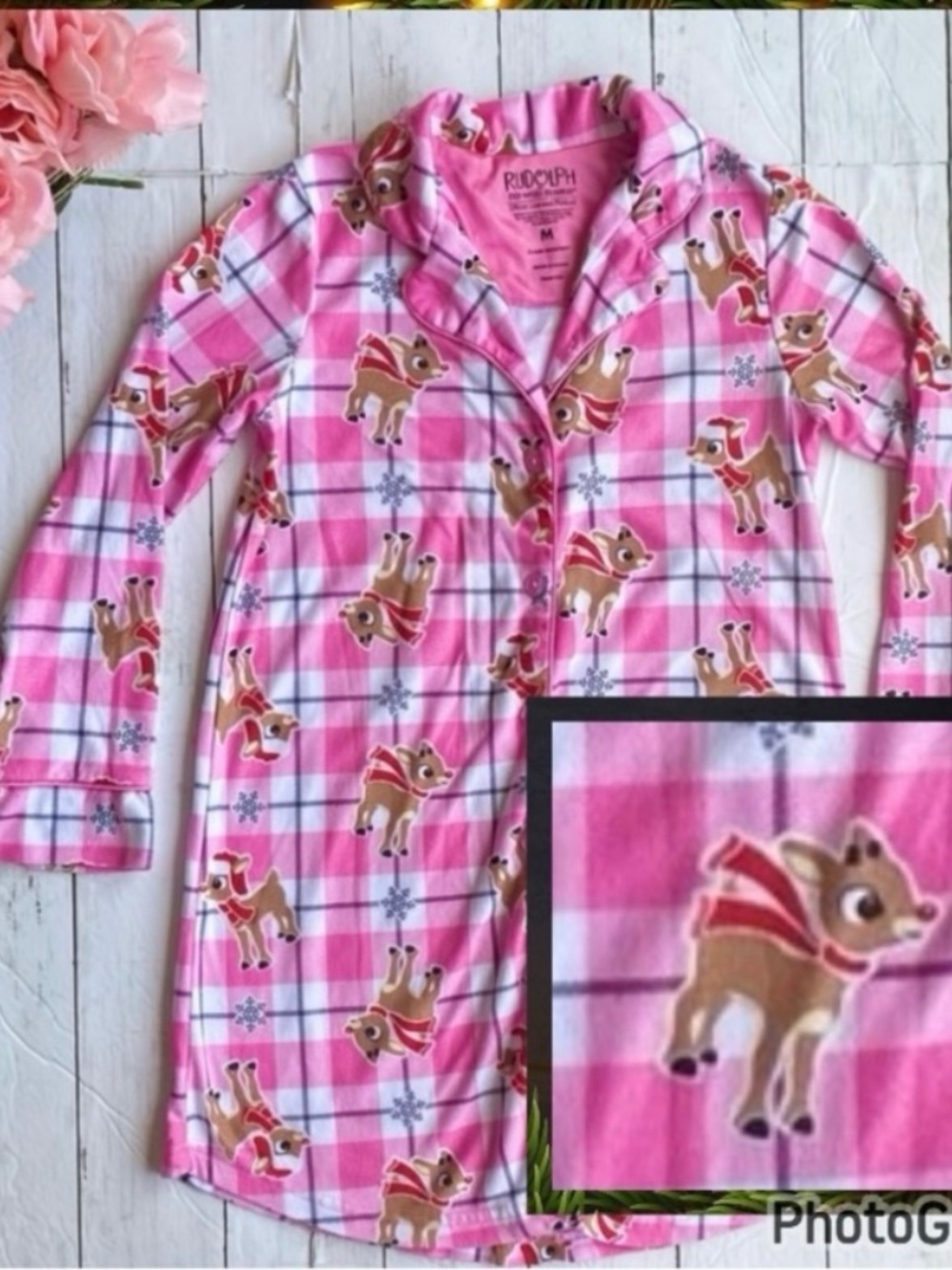 Rudolph The Red-Nosed Reindeer Nightgown
